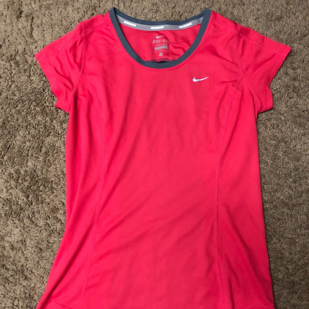 Hot Pink Nike Dri-Fit T-shirt